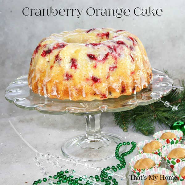 Cranberry Orange Cake