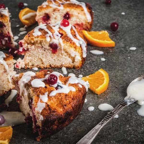 Orange-Glazed Scones