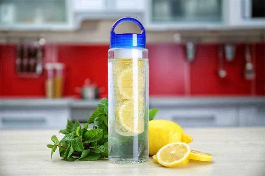 The fruit infuser water bottle is a special bottle to infuse your favorite fruit flavor into the water