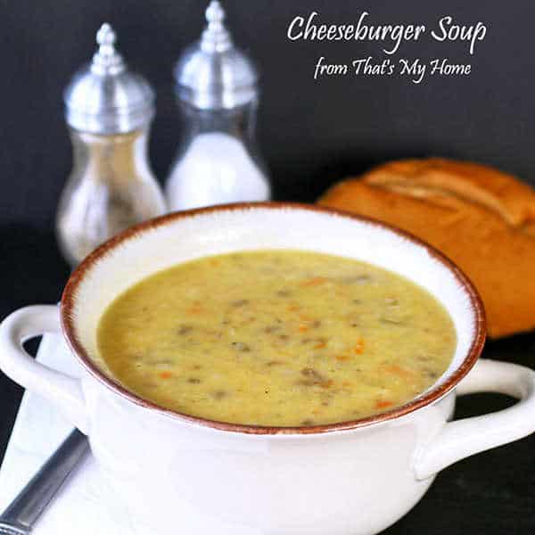 Cheese Burger Soup