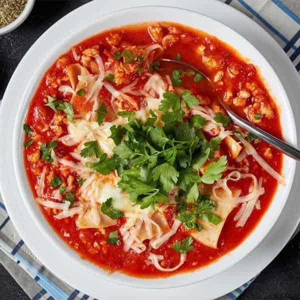 Chicken and Parmesan Soup