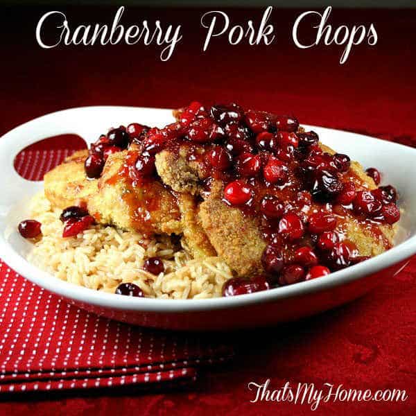 Cranberry Pork Chops