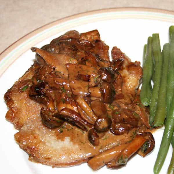 Pork Chop Marsala