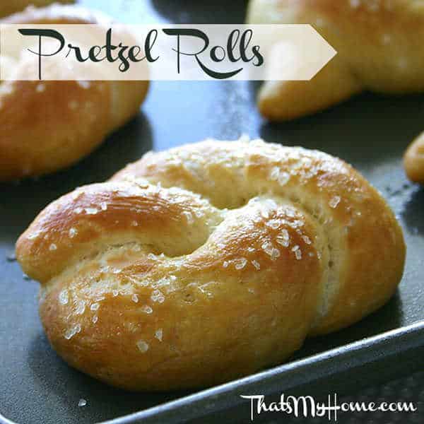 Pretzel Rolls