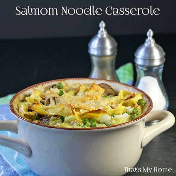 Salmon Noodle Casserole
