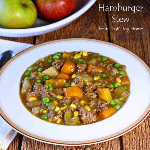 Srumptuous Classic Hamburger Stew