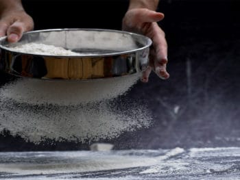Clean A Flour Sifter