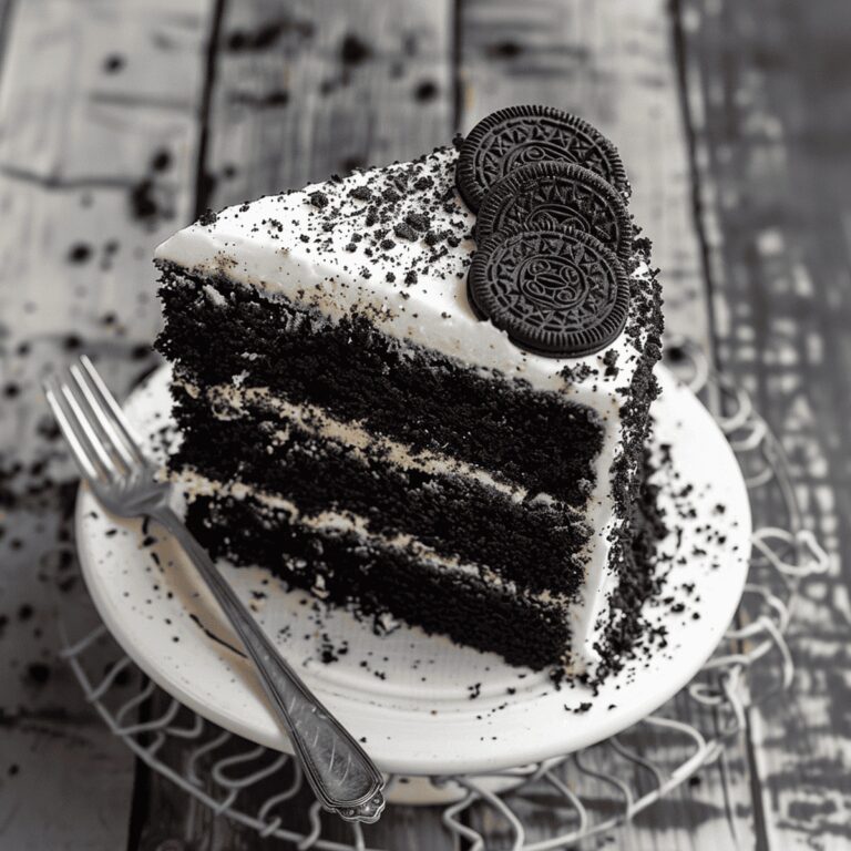 Luxurious Black Velvet Oreo Cake Recipe