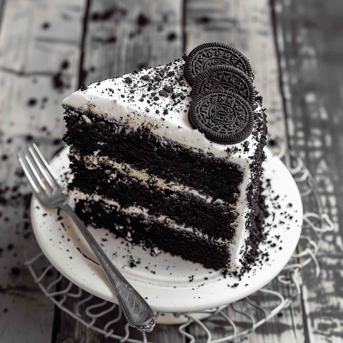 Luxurious Black Velvet Oreo Cake Recipe
