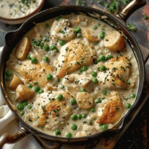 Velvety Chicken A La King Recipe
