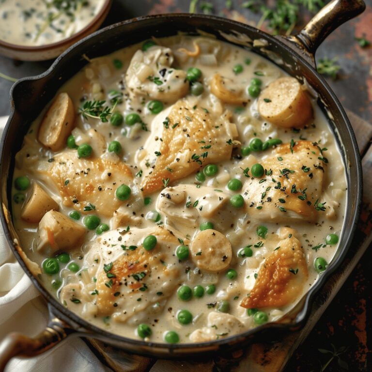 Velvety Chicken A La King Recipe
