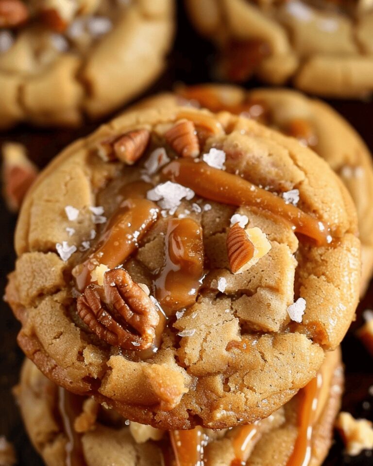 Salted Caramel Crunch Cookies Recipe