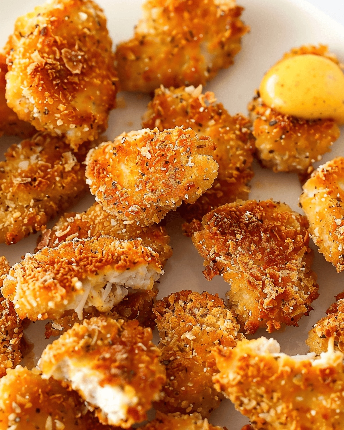 Baked Parmesan Chicken Nuggets Recipe