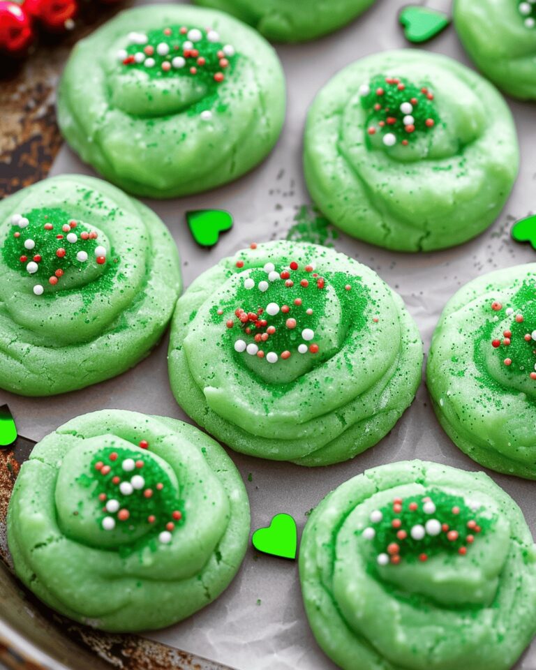 Whimsical Green Mint Cookies Recipe