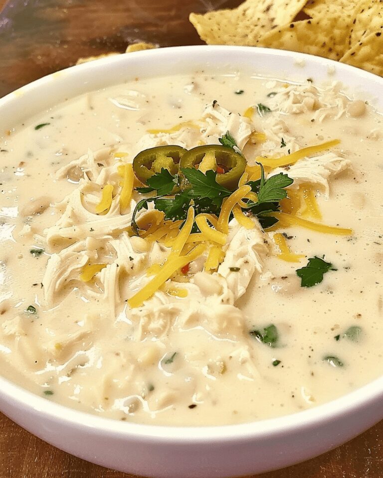 Creamy White Chicken Chili Recipe
