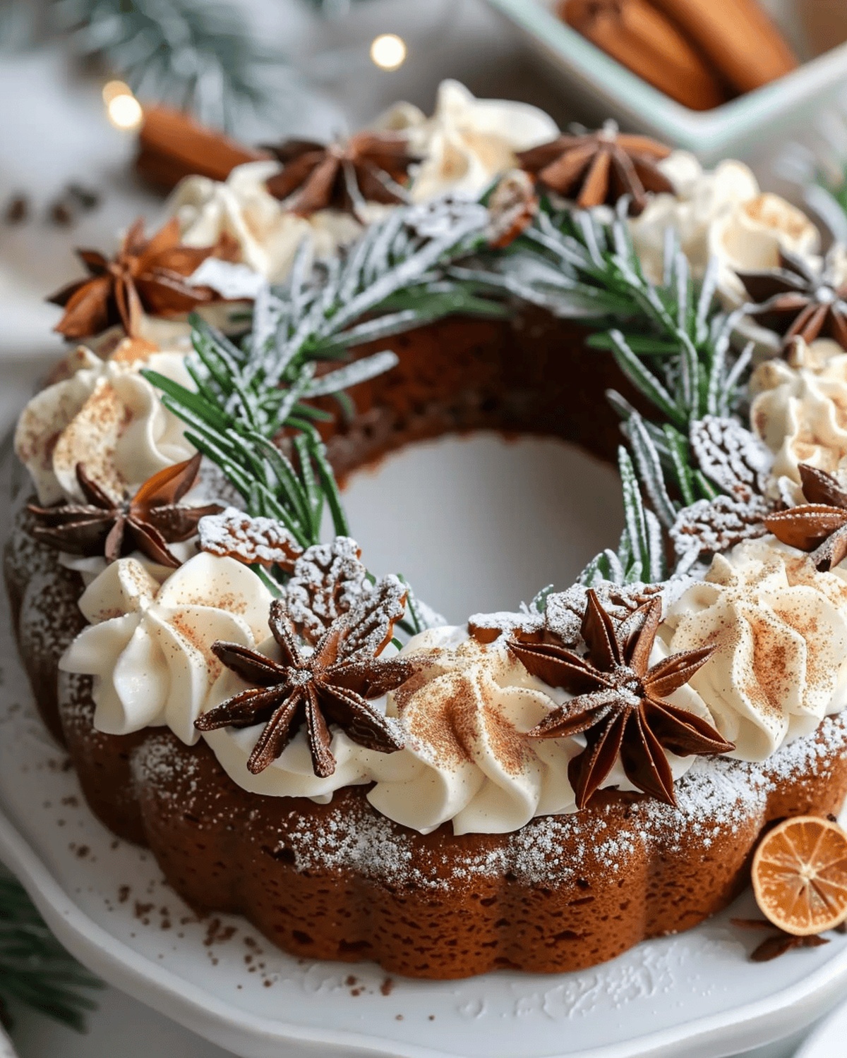 Festive Gingerbread Wreath Recipe