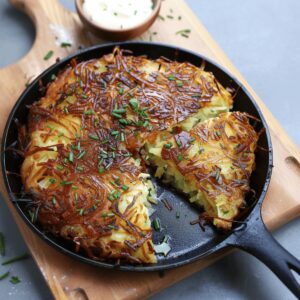 Crispy Swiss Potato Rösti Recipe