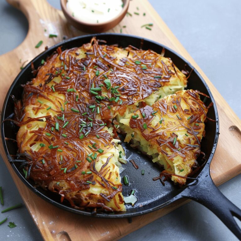 Crispy Swiss Potato Rösti Recipe
