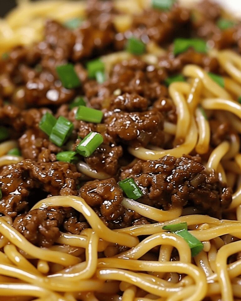 Sizzling Mongolian Beef Noodle Stir-Fry Recipe