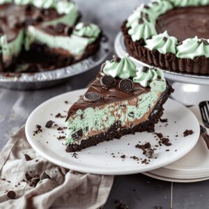 Sinful Grasshopper Pie Recipe