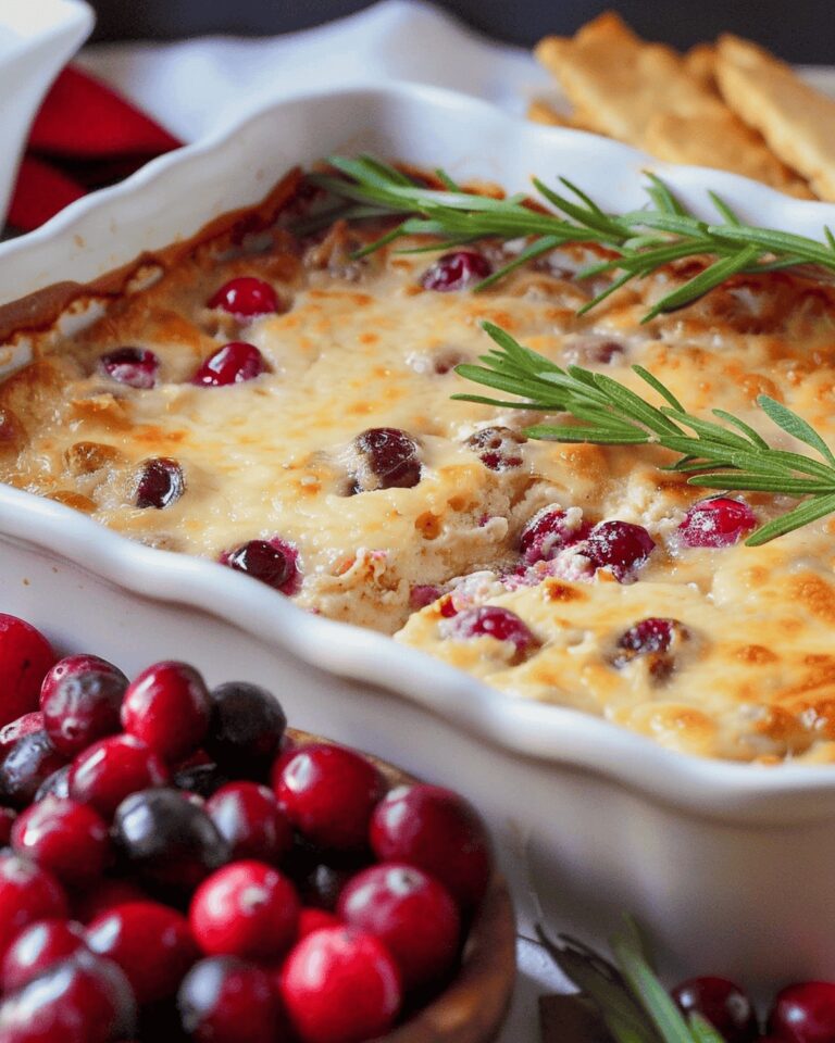 Baked Cranberry Cream Cheese Dip Recipe