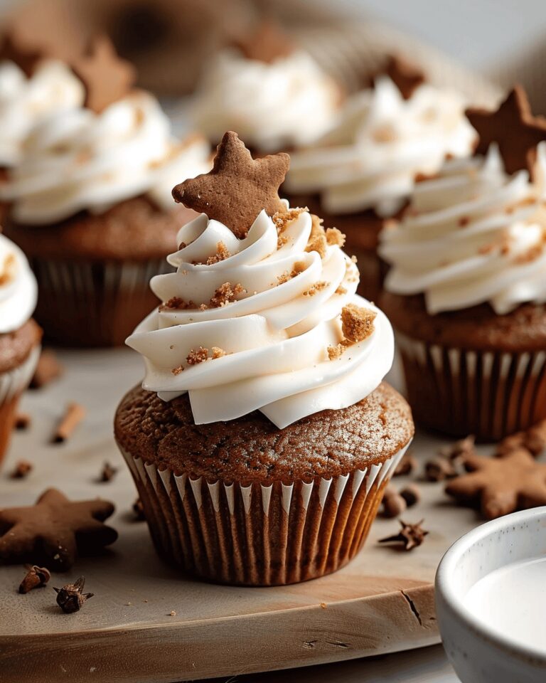 Heavenly Gingerbread Cupcakes Recipe