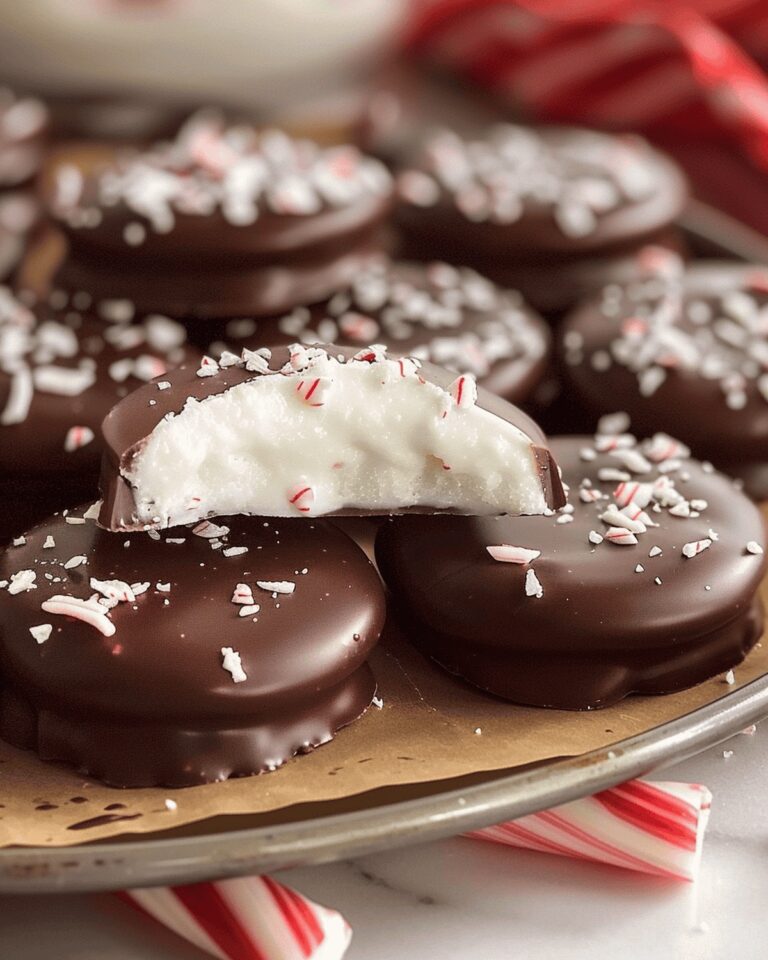 Velvety Peppermint Chocolate Delights Recipe