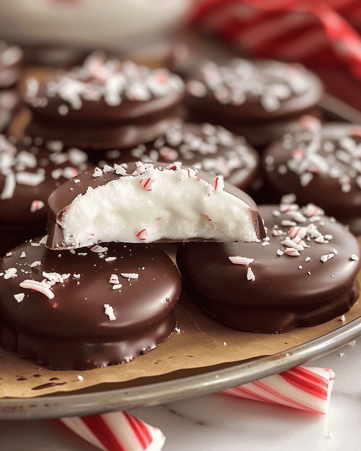 Velvety Peppermint Chocolate Delights Recipe