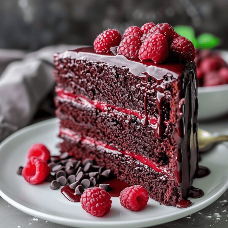 Raspberry Decadence Cake Recipe