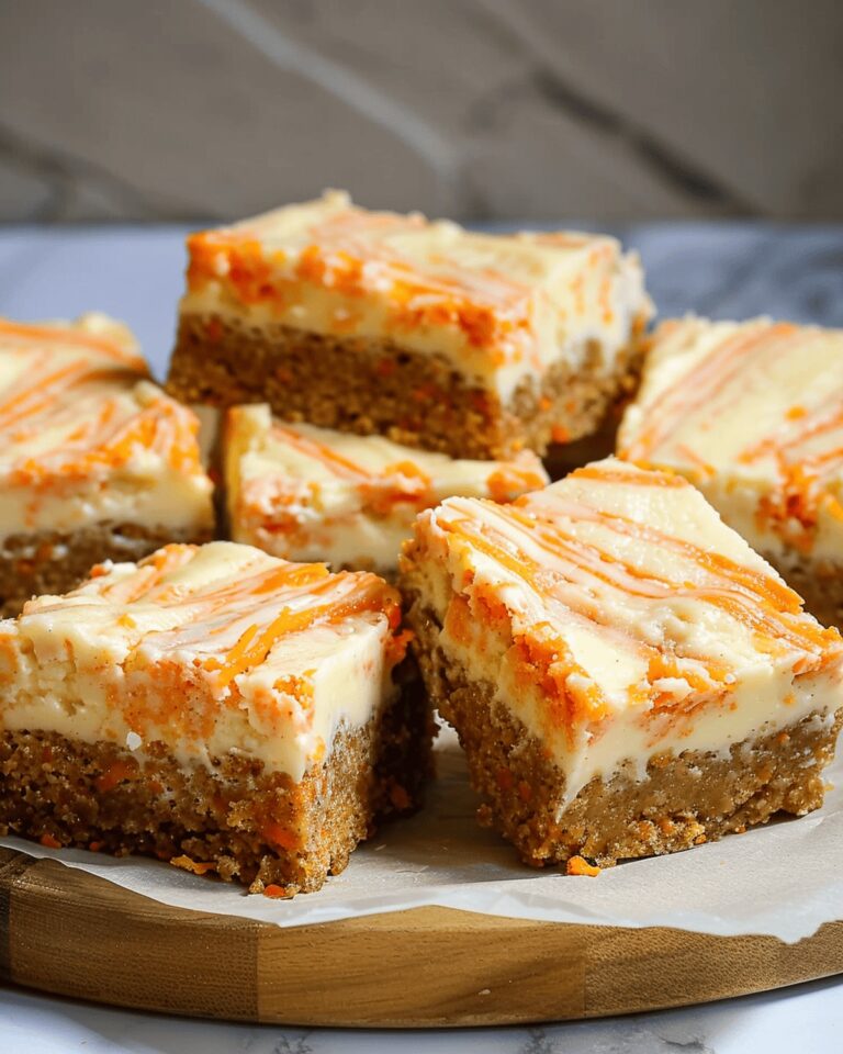 Moist Carrot Cake Bars Recipe