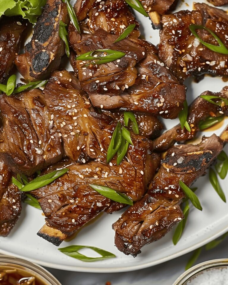 Galbi (Korean-Style Short Ribs) Recipe