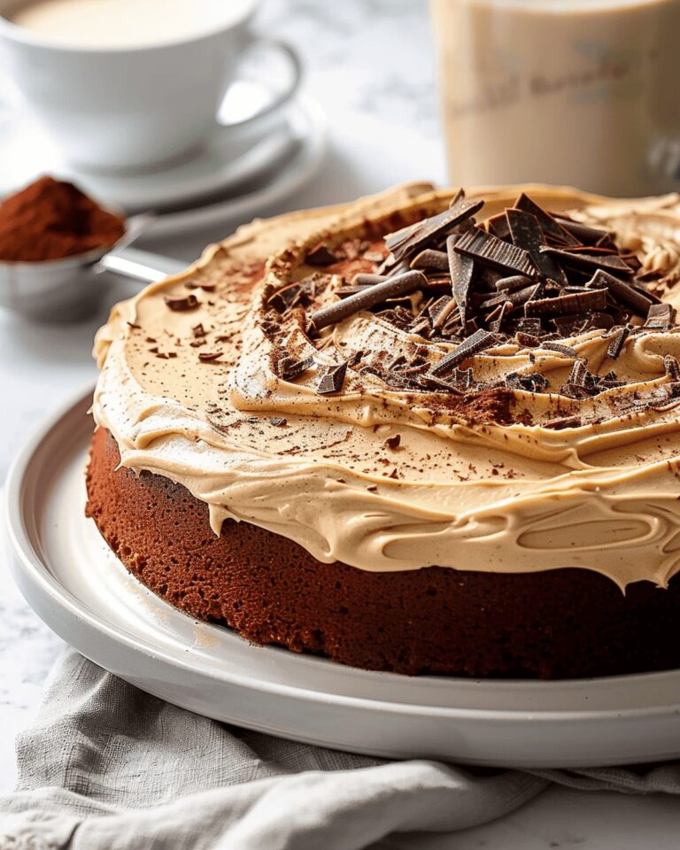 Coffee Cake With Cappuccino Frosting Recipe