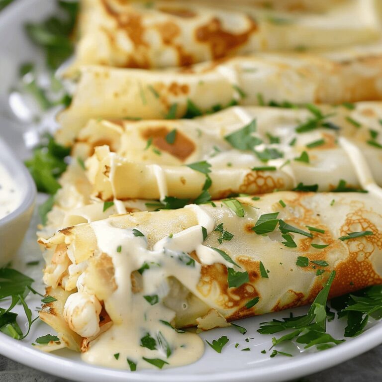 Luxurious Crab-Stuffed Crepes Recipe