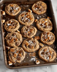 Festive Christmas Toffee Cookies Recipe