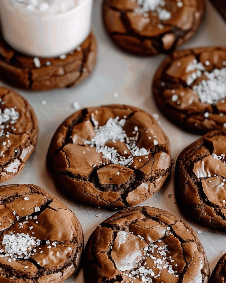 Salted Brownie Cookies Recipe