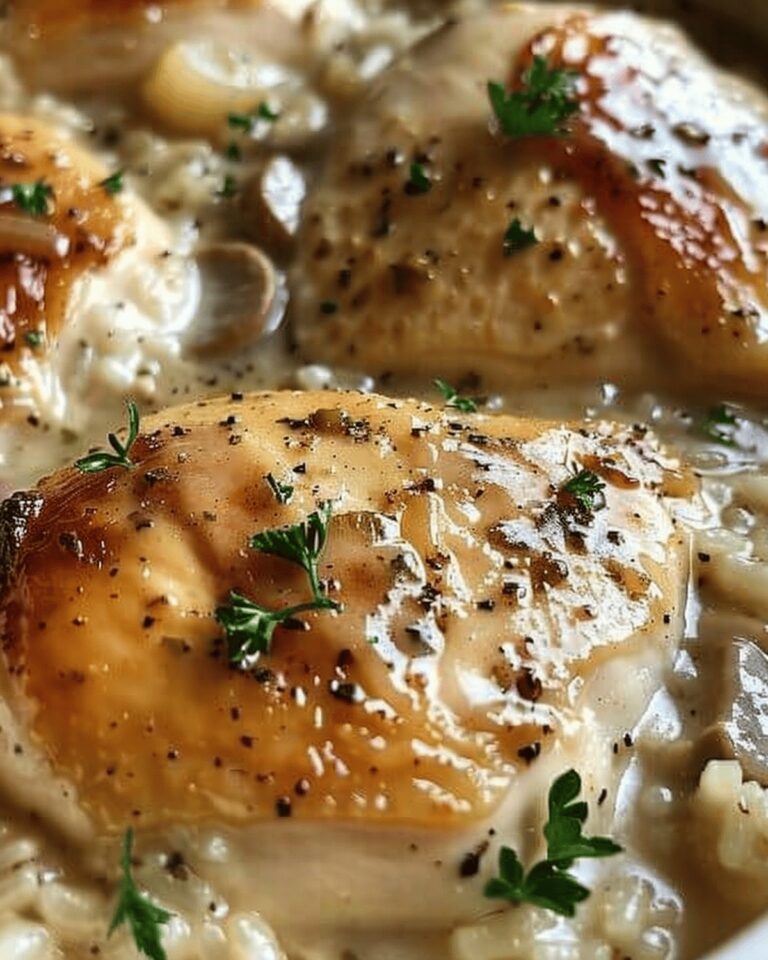 Savory Chicken And Rice Bake Recipe