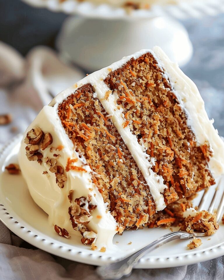 Carrot Cake with Cream Cheese Frosting Recipe