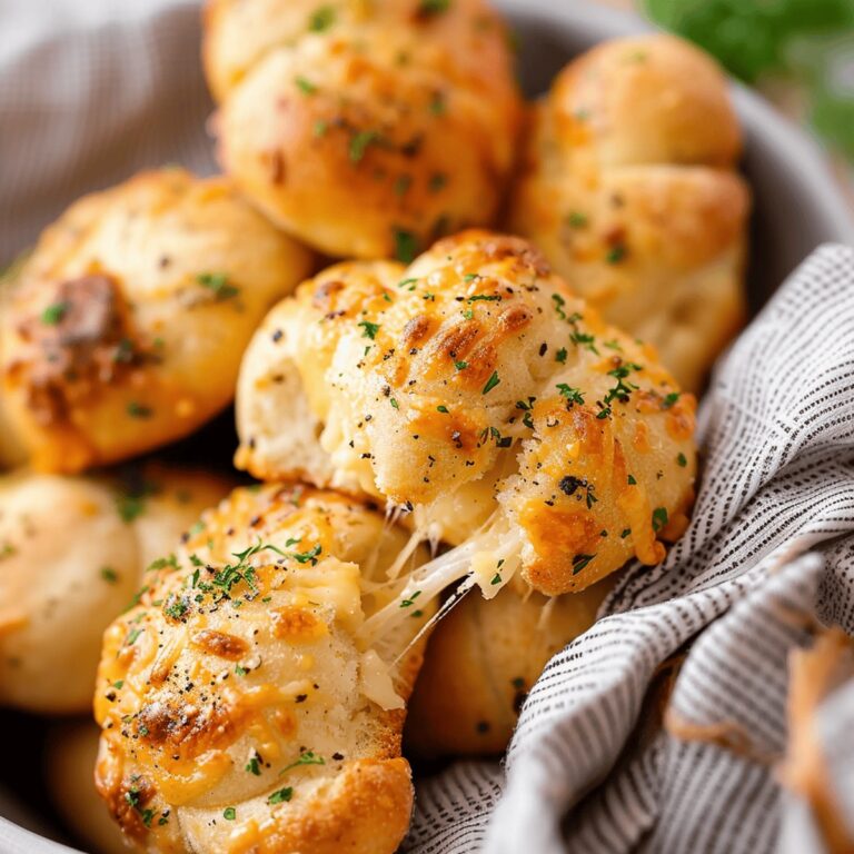 Crispy Garlic Cheese Bombs Recipe