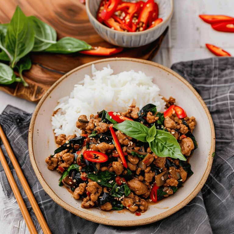Thai Basil Chicken Recipe