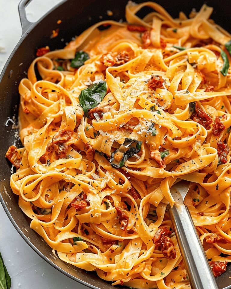Creamy Sun-Dried Tomato Pasta Recipe