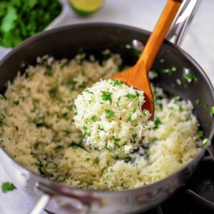Zesty Cilantro Lime Rice Recipe
