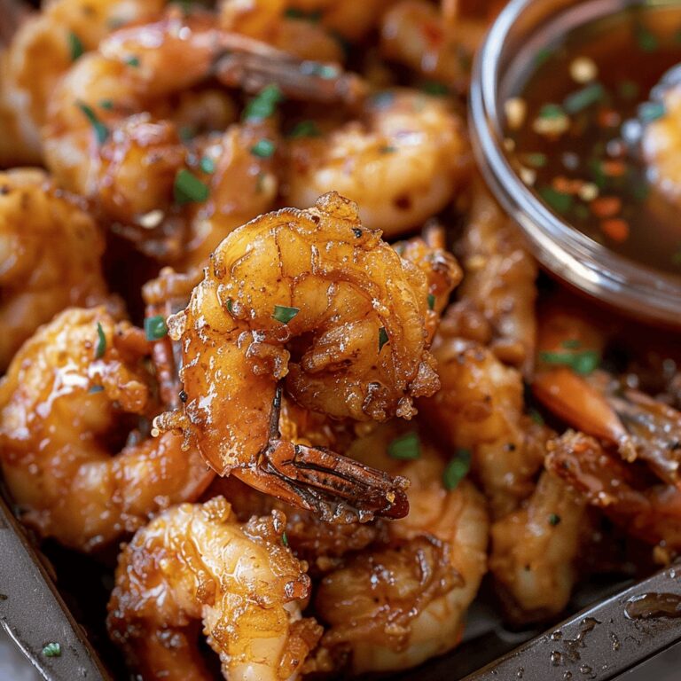 Sizzling Hot Honey Fried Shrimp Recipe