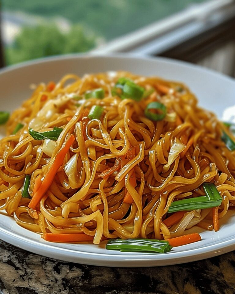 Speedy Vegetable Lo Mein Recipe