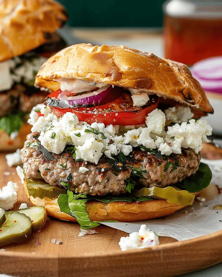 delicious Lamb Burger Recipe