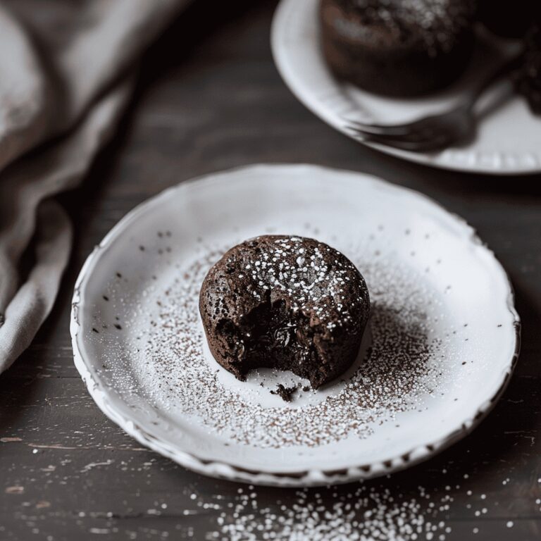 Molten Chocolate Lava Cakes Recipe