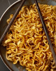 Sweet & Spicy Ramen Noodles Recipe