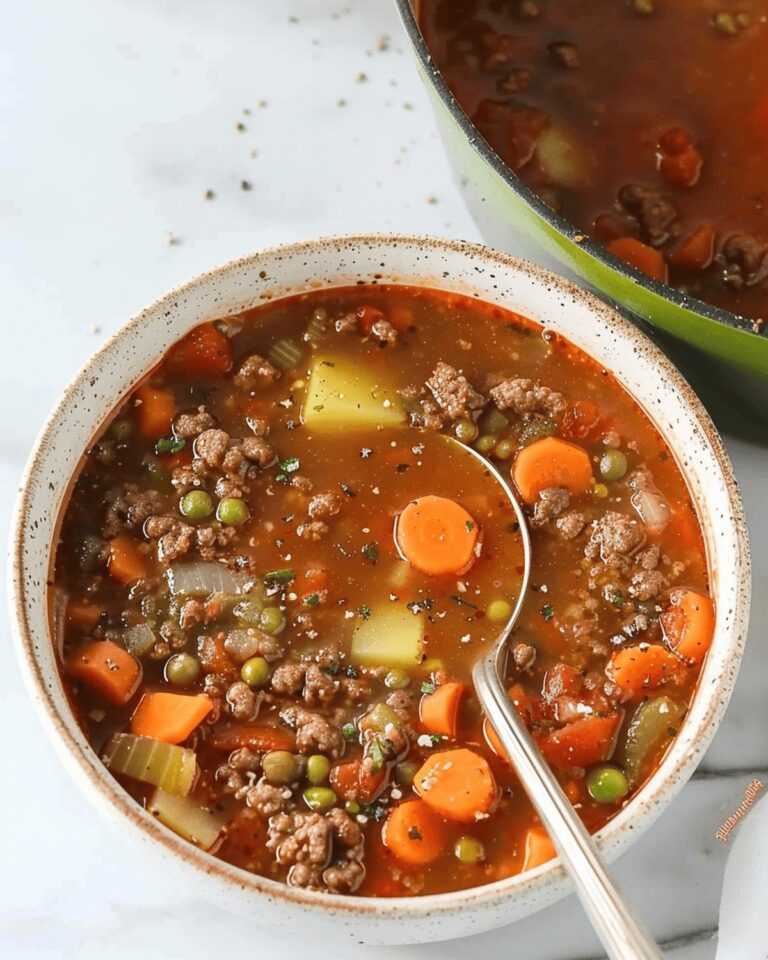 Hearty Beef And Vegetable Soup Recipe