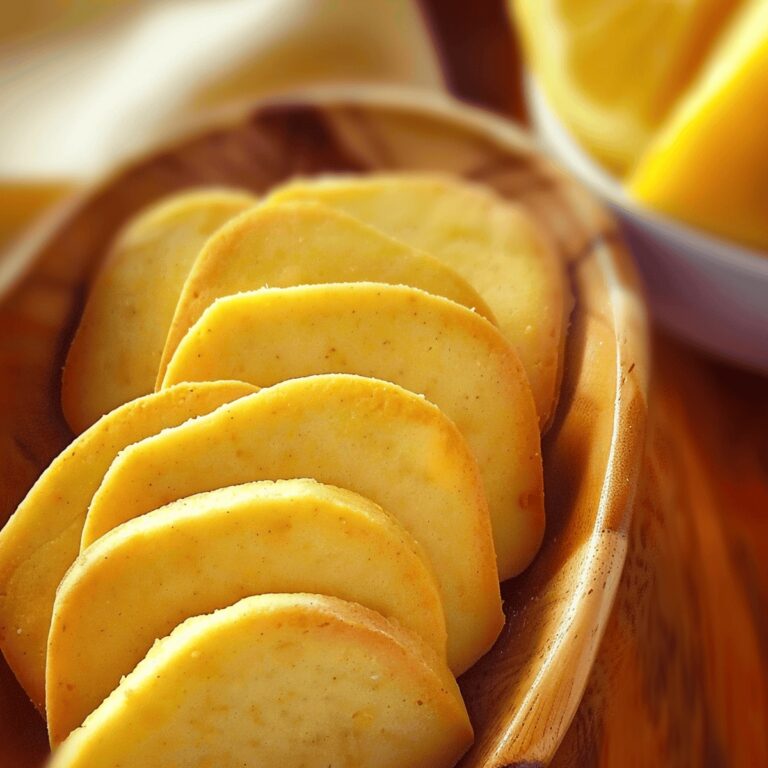 Lemon Slice-and-Bake Cookies Recipe