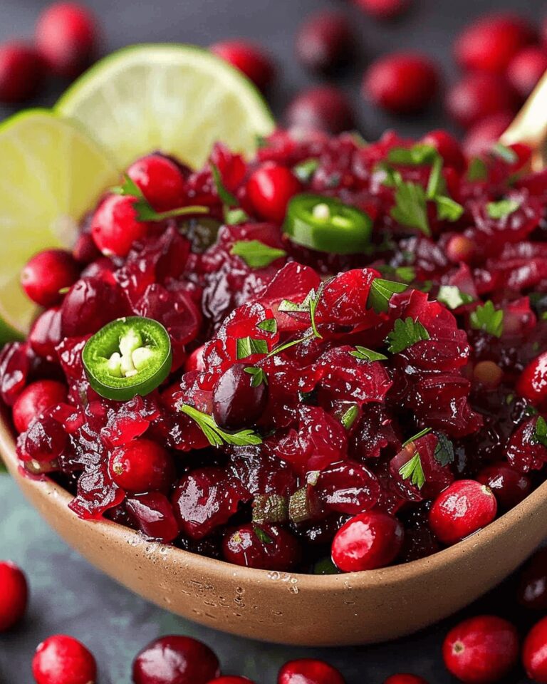 Bold Cranberry Jalapeno Relish Recipe