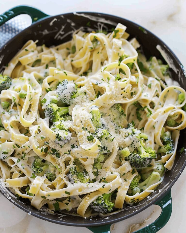 Cheese Pasta with Broccoli Recipe